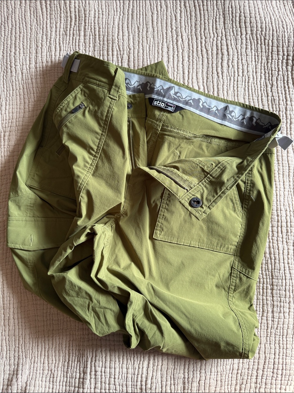 Stio Olive Green Women’s Hiking Pants